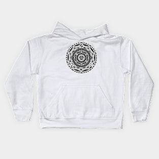 The Twilight Gate - Goddess and Sage symbols Kids Hoodie